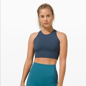 EBB To Train Bra in Iron Blue Size 4
